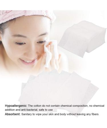 Portable Cleansing Cotton 1000Pcs Boxed Disposable Ultra-Thin Cotton Makeup Remover Wipes Nail Polish Remover Cleansing Facial Tissue Paper Soft Comfortable (Color : White Size : 5 * 6cm) 5*6cm White - Buy Online on GoSupps.com
