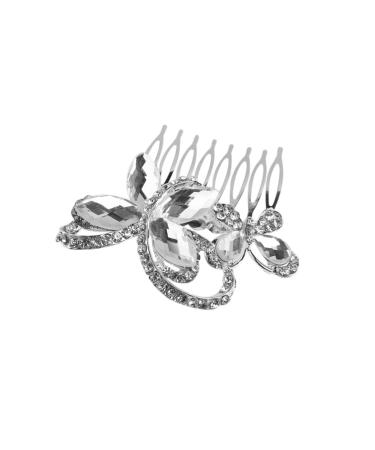 DOITOOL Hair Clip Rhinestone Bobby Pins Hair Pin Hair Barrettes Women Hair Comb Women Hairpin Bridal Hair Comb Headwear Wedding Accessories Bride