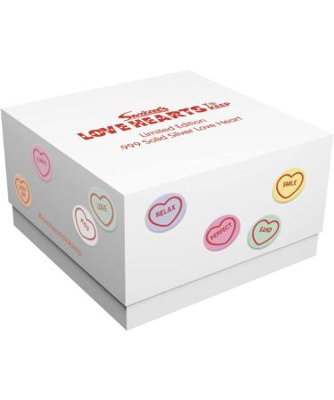 The Koin Club Valentines Gifts Solid Silver Wedding Anniversary Present Love Hearts Sweets Birthday Gift Him/Her/Men/Women/Boyfriend/Girlfriend/Wife/Husband - Buy Online on GoSupps.com