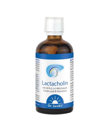 Dr. Jacob's Lactacholin 100 ml I for metabolism liver and nerve function I with choline citrate I without sugar I 66 servings
