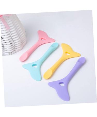DOITOOL 4 Pcs Multitool Eyeliner & Mask Applicator Brush Set - Versatile Makeup Grooming Tool for Eyeshadow & Mascara in Assorted Colors - Buy Online on GoSupps.com