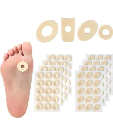 HEALLILY Corn Protector Sticker Adhesive Foot Care Cushions - 4 Sheets for Corn Treatment and Callus Remover - Buy Online on GoSupps.com