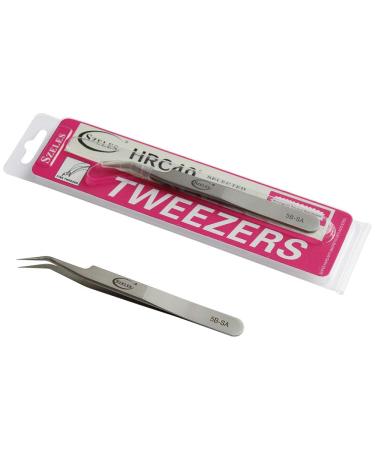 Szeles Vetus Volume Tweezers Stainless Steel Ultra Rigidity Curved Curved Pro Beauty Eyelash Extension Tool (5B-SA)