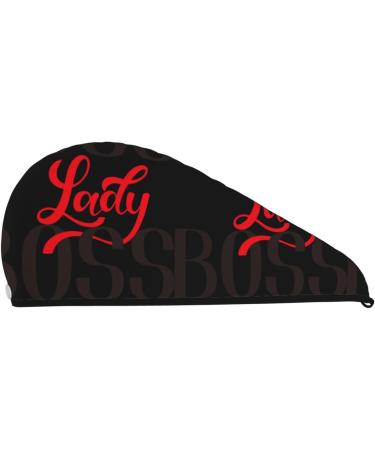Lady Boss Microfiber Hair Towel - Super Absorbent Coral Velvet Wrap for Long Curly & Thick Hair - Quick Dry Soft & Stylish - Buy Online on GoSupps.com