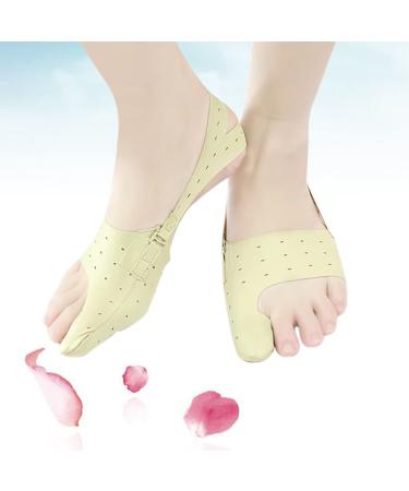 Healifty Unisex Big Toe Straightener & Bunion Corrector - Set of 3 (Light Yellow) - Foot Orthotics - Buy Online on GoSupps.com