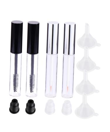 CRILSTYLEO 12pcs Transfer Pipettes Eyelash Wand Tube Lash Wand Containers Mascara Tube and Wand Volume Mascara