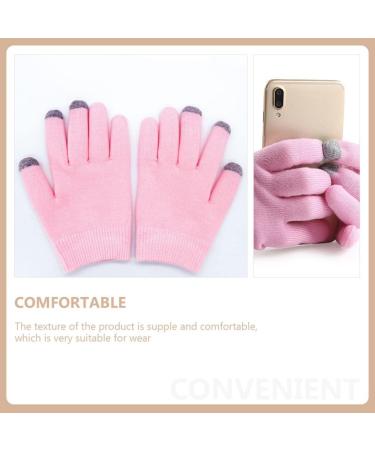 FRCOLOR 2 Pairs Moisturizing Gloves Hands Care Mittens Screen Touch Gloves Hand Spa Gloves Skin Care Gloves Night Gloves Moisturizing Sleeping Gloves Miss Polyester Lotion Repair Pink - Buy Online on GoSupps.com