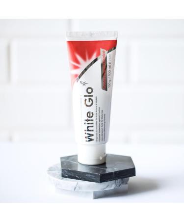 White Glo Extra Strong Whitening Toothpaste - Professional Choice 100ml (2 Packs) + Free 50pcs Dental Floss - International Shipping - Buy Online on GoSupps.com