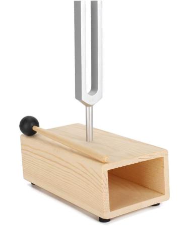 440Hz Tuning Fork Set - Sound Healing Therapy Tool for Yoga & Meditation | Includes Hammer & Wooden Stand - Buy Online on GoSupps.com