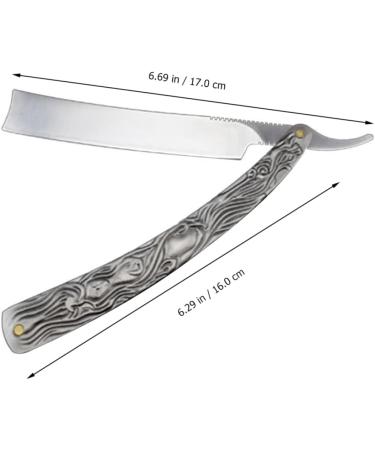 Frcolor Manual Razor for Men | Old-Fashioned Shaving Tool | Premium Facial Care - Buy Online on GoSupps.com