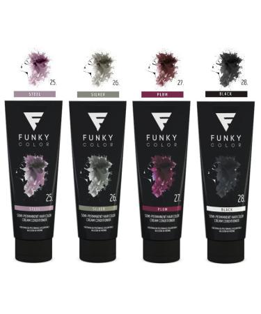 Funky Color Ultraviolet 16 - Semi-Permanent Hair Color | 28 Vibrant Shades for Bold Hair | Shop Internationally - Buy Online on GoSupps.com