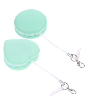 2pcs Screen Wipe Glasses Cleaning Cloth Cleaning Cloths Glasses Wipes Glasses Cleaner Wipes Lens Wipes for Eyeglasses Eye Glasses Cleaner Tool Screen Cleaner Wipes Green