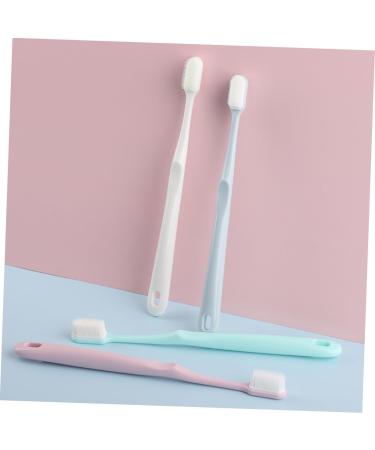 Beavorty 4-Piece Nano Toothbrush Set | Portable Travel & Home Toothbrushes for Women | Effective Tooth Cleaning - Buy Online on GoSupps.com