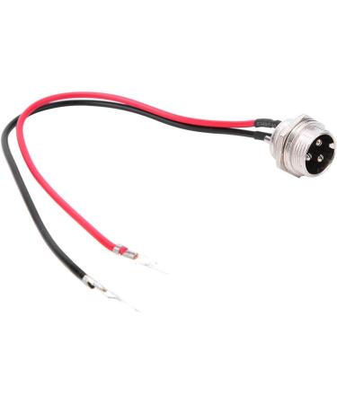 Keenso Electric Scooter Charging Port - 6 Pcs 3 Pin Aviation Head Connector for Electric Cars and Scooters - Buy Online on GoSupps.com