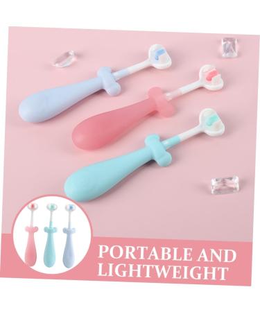 Magiclulu 3-Piece Children's Toothbrush Set - Toddler & Baby Sweet Toothbrushes for Healthy Smiles - Buy Online on GoSupps.com