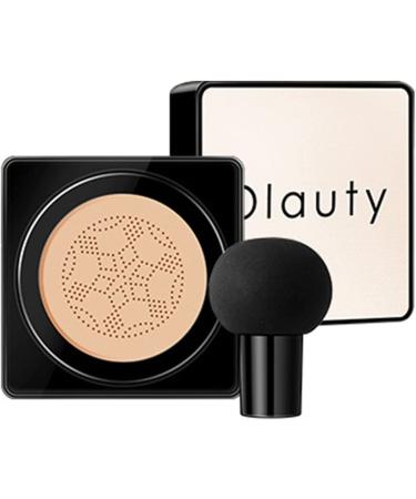 Anglicolor Mushroom Head Air Cushion CC Cream Matte Full Coverage Foundation Concealer Moisturizing Brightening Liquid Foundation BB Cream Even Skin Tone Makeup Base (102# Nature) 102 # Nature