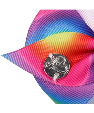 6-Piece Set: 5-Inch Colorful Mermaid Unicorn Rainbow Fish Hair Loops Clips for Toddler Girls - Buy Online on GoSupps.com