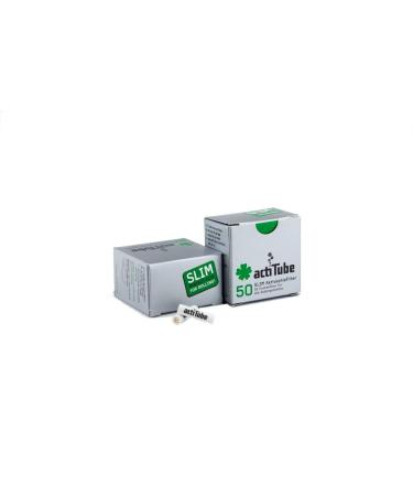 actiTube Slim activated carbon filter 2x50 pcs. 100 filters
