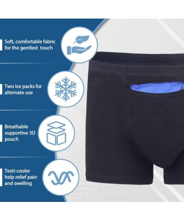 Hilph Vasectomy Underwear for Men with Cold Packs - Pain Relief and Testicular Support - Buy Online on GoSupps.com