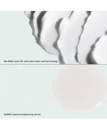 Neck Perfector Power Duo ILUMA Intense Brightening Serum with the MAX Neck Lift Firming Cream for Fine Lines by IMAGE Skincare - Buy Online on GoSupps.com