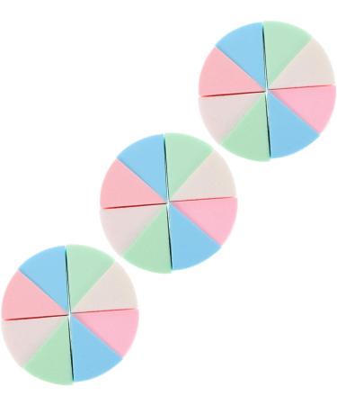 FRCOLOR 15 Sets Triangular Sponge Puff Wedge Makeup Sponge Mixer Makeup Headband Makeup Sponge Tools Powder Makeup Beauty Tools Girls Wedge Shape Hairpin Emulsion - Buy Online on GoSupps.com