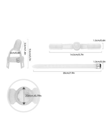 Shop Homeriy Baby Thumb Sucking Finger Protection - Adjustable Silicone Bite Ring for Infants | Transparent Design for Comfort - Buy Online on GoSupps.com