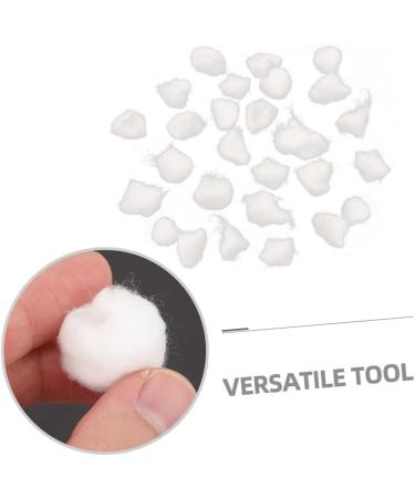 Mikinona 3 Manicure Tools Manicure Cotton Balls Organic Cotton Balls Cotton Balls for Nails Lint Nail Wipes Absorbent Cotton Balls Jumbo Cotton Balls Small Cotton Balls White - Buy Online on GoSupps.com