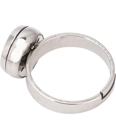 Stainless Steel Diffusorringe for Essential Oils | Aesthetic Aromatherapy Jewelry for Women & Girls | Portable Gift Idea (R36-3) - Buy Online on GoSupps.com