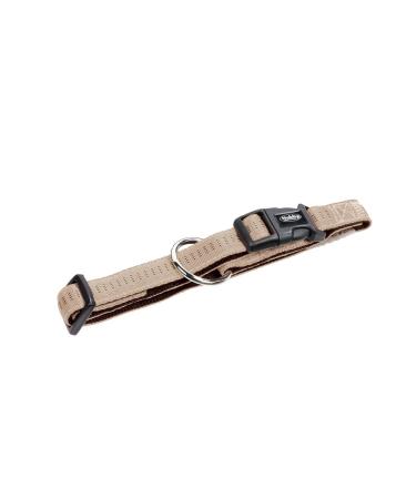 Nobby collar Soft Grip beige / chocolate L: 20-30 cm W: 10 mm 1 piece beige-chocolate Length 20-30 cm Width 10 mm