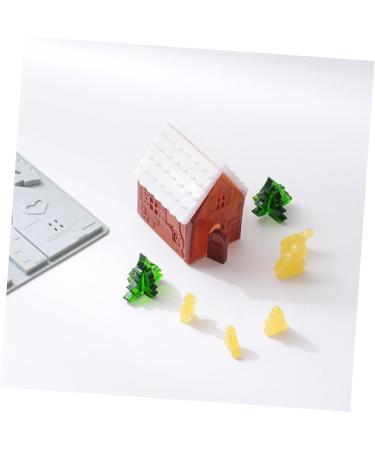 Cabilock Gingerbread House Mould 6 Pcs Cake Baking Tools Silicone Molds Candy Making Form Silicone Baking Mold Dessert Household - Buy Online on GoSupps.com