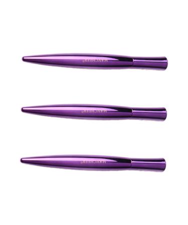 Angoily 3pcs Eyeliner Pencil Purple Eyeline Pencil Girl Eyeliner Liquid Eyeliner Makeup Does Not Fade 1 count (Pack of 1) Purplex3pcs