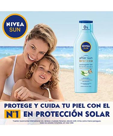 Nivea Sun After Sun Lotion | Prolonga Tu Bronceado y Hidrata | Extracto Natural Promelanina - 200 ml - Buy Online on GoSupps.com