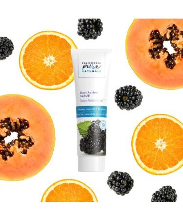 CPN California Pure Naturals Dual Action Exfoliating Face Wash - 4 oz for Soft, Polished Skin - Buy Online on GoSupps.com