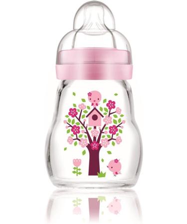 Mam Feel Good Glass Bottle 170 ml | Eco-Friendly Baby Bottle for Healthy Feeding - Buy Online on GoSupps.com