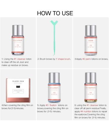  Allbestaye Kybbe 3D Brow Lift Kit Brow Lift Kit Eyebrow Enhancer Eyebrow Styling Kit for Natural and Fuller Eyebrows with a Duration - Buy Online on GoSupps.com