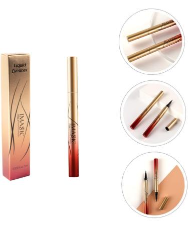 Angoily 1pc Liquid Eyeliner Black Waterproof Eyeliner Black Makeup Waterproof Makeup Tool Quick Dry - Buy Online on GoSupps.com