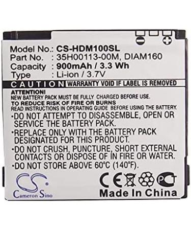 Replacement Battery for O2 Xda Diamond & XDA Ignito - 900mAh/3.7V - Compatible Part 35H00113-003 DIAM160 - Buy Online on GoSupps.com