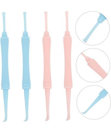 WRITWAA Dual-Head Spiral Ear Wax Remover Tool 4-Piece Ear Cleaning Set for Home Use Random Color - Buy Online on GoSupps.com