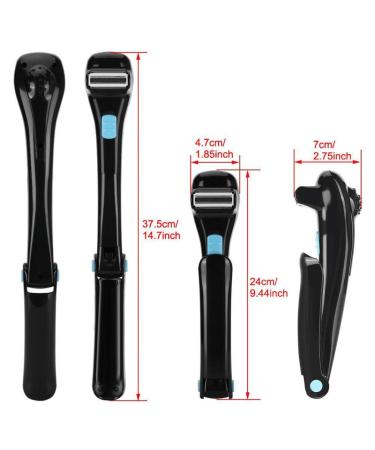 Buy Back Shaver - Foldable Electric Body Hair Remover for Men | Long Handle for Easy Use - Buy Online on GoSupps.com