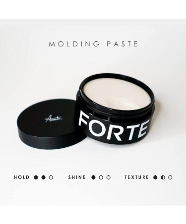 Forte Series Men's Hair Molding Paste | Low Shine Putty for Volume & Definition | Medium Hold Styling Product (75ml / 2.5oz) - Buy Online on GoSupps.com
