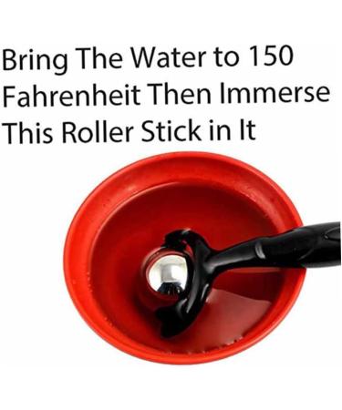 Premium Roller Massage Ball for Body Neck Shoulder & Thighs - Stainless Steel Physiotherapy Muscle Relief - Buy Online on GoSupps.com