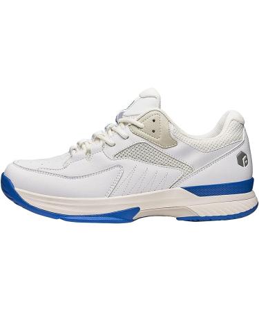 FitVille Wide Pickleball Shoes for Men - All Court Tennis Shoes with Arch Support - 10.5 Wide White - Buy Online on GoSupps.com