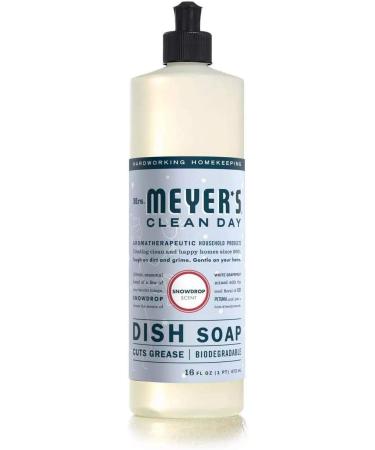 Mrs. Meyer's Kitchen Set - Dish Soap Hand Soap & Multi-Surface Cleaner (3 CT Snowdrop) - Eco-Friendly International Shipping - Buy Online on GoSupps.com