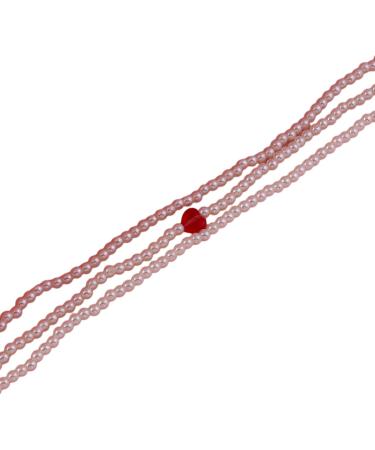 KUAIYIJU Stylish Love Pendant Necklace - Elegant Layered Pearl Clavicle Chain for Trendy Ladies | International Shipping Available - Buy Online on GoSupps.com