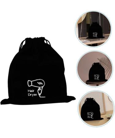 Beavorty 6 Pcs Velvet Bag Blow Dryer Bag Hair Dryer Bag for Travel Hair Tool Travel Bag Flannel Black 30.00X26.00X0.50CMx3pcs Blackx3pcs - Buy Online on GoSupps.com