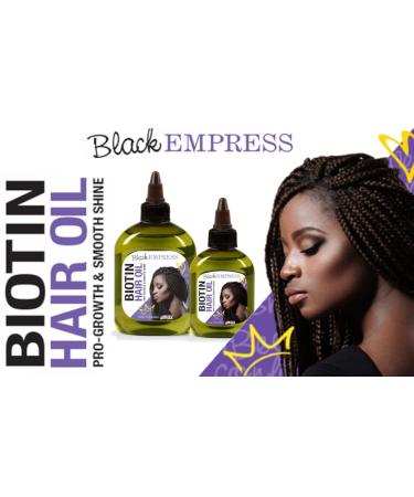 Empress Biotin Hair Oil 2.5 oz. - Smooth & Shine Pro-Growth Formula - Buy Online on GoSupps.com