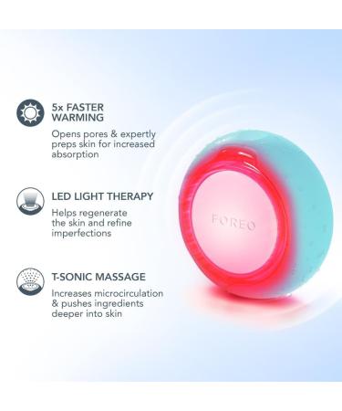 Foreo UFO Mini 2 - Red Light Therapy Facial Mask | Korean Beauty Device for Moisture & Massage | 1 Pack - Buy Online on GoSupps.com