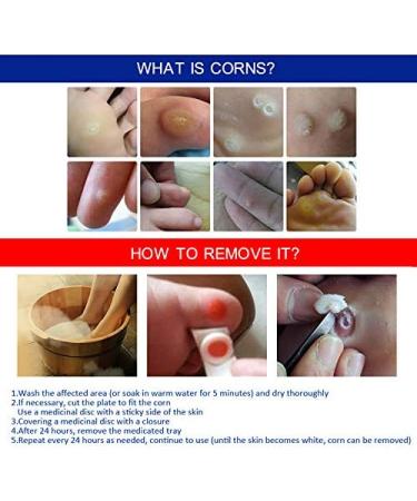 Corn Plasters for Foot Care - 24 Pieces for Corn & Callus Removal | Effective Pain Relief - Buy Online on GoSupps.com
