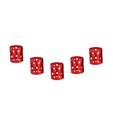 100 Pieces Colorful Braid Pearl Metal Cuffs - Dreadlocks Hair Rings & Clips for Stunning Hair Decoration - Buy Online on GoSupps.com