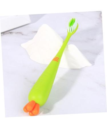 Buy Healvian 12 STK Soft Carrot Toothbrushes for Children - Bulk Travel Manual Toothbrushes for Kids & Pets | International Shipping Available - Buy Online on GoSupps.com
